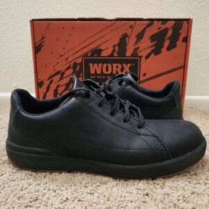 Worx by Red Wing Shoes 5059 Nitro Men's Steel Toe Work Oxford Black 10.5